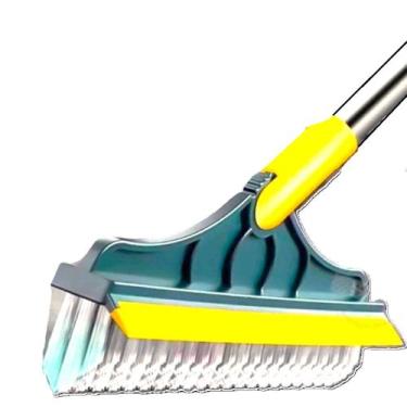 Imagem de Vassoura Escova Mágica Rodo Multifuncional Angular Esfregar Limpar Chã