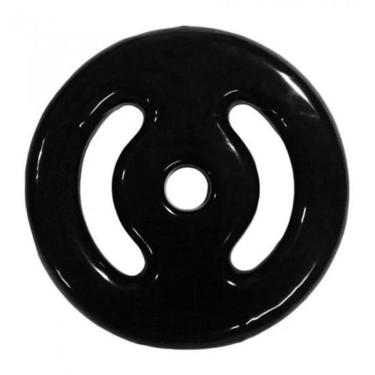 Imagem de Anilha Emborrachada 3kg - Cor Preto