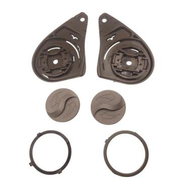 Imagem de Kit Reparo Fixador De Viseira Capacete Helt 956 Maximum - Polivisor