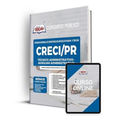 Imagem de Apostila CRECI-PR - Técnico Administrativo - Auxiliar Administrativo