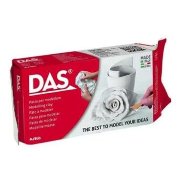 Imagem de Massa de Modelar Branco 1kg Das