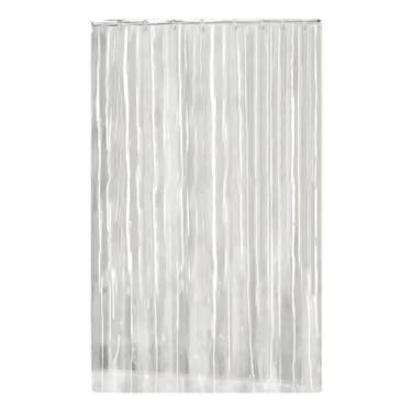 Imagem de Cortina Box Banheiro Cores Lisas 1,80 X 2,00 100% Pvc Forte - CP, Tran
