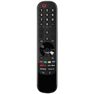 Imagem de MR22GN AKB76040002 AKB76040009 Substituição de controle remoto de comando de voz compatível com LG NanoCell OLED QNED UHD 4K Smart TV 43NANO75 50NANO75 55NANO75 55QNED80 65NANO75 65QNED80 65QNE.