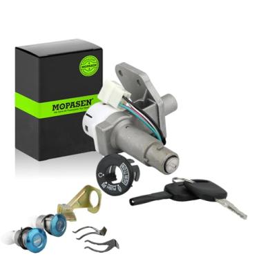 Imagem de Ignition Switch Key Set Replacement for GY6 4-Stroke 50CC 150CC Chinese Scooter Moped Replacement for Tank Racer - 7 Deluxe 7A Roketa MC-03-150 by MOPASENL8