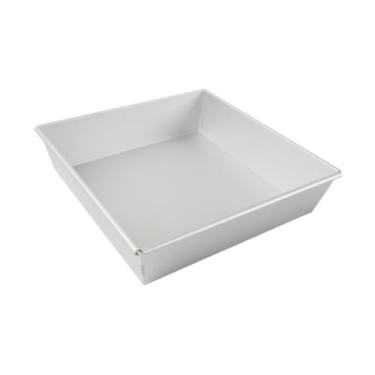 Imagem de ＫＬＫＣＭＳ Forma de pizza estilo Detroit, bandeja de pão, folha de biscoito aumentada antiaderente multiuso, assadeira para pão caseiro de cozinha, 10 Inch