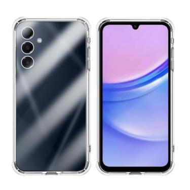 Imagem de Capa Capinha Anti Impacto Compatível Samsung Galaxy A15 Case Antishock Transparente