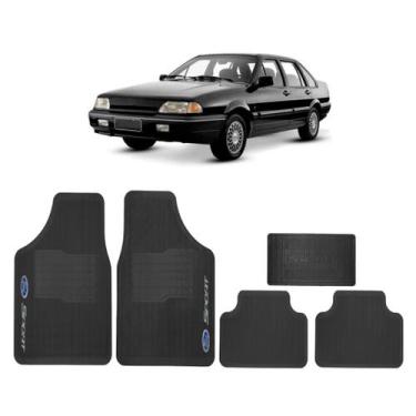 Imagem de Tapete Automotivo Ford Personalizado Preto Todos os Modelos - NoBrand,