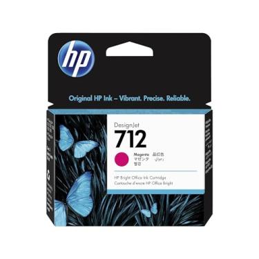 Imagem de Cartucho de tinta HP Magenta 712 29ml (3ED68A)