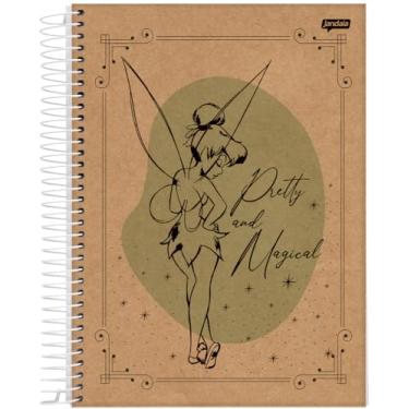 Imagem de Caderno Espiral Univ CD 10 Matérias 160 Fls Tinker Bell Kraft Magical FSC - Jandaia