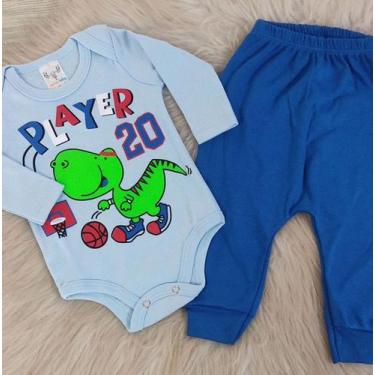 Imagem de Kit 2 conjunto body Saruel Masculino sortido: cores e estampas variada