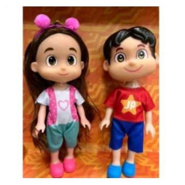 Imagem de Kit com 2 bonecos maria clara e jp - BBLK