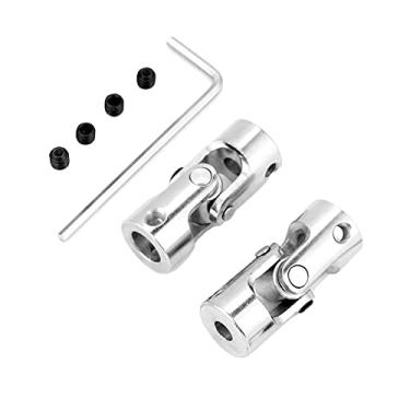 Imagem de 2pcs Eixo Acoplamento Motor Universal Acoplamento Junta Hall Efeito Conector Direção Direção Direção 35mm od 14mm Junto Universal (Diâmetro interno 6 * 8mm)