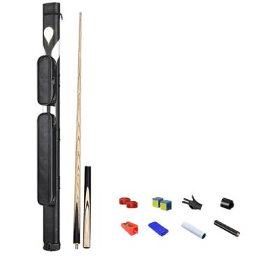 Imagem de Taco de Bilhar Premium, Feito com Madeira Durável e Design Sofisticado para Jogadores Profissionais (Tacos de bilhar e acessórios+ barril de tacos, 9.5mm)