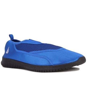 Imagem de Nautica Sapatos de gua atl ticos masculinos | Meias aqu ticas | Secagem r pida | Sand lias sem cadar o/el sticas - Marcc/Wesson, Royal Black-marco, 10