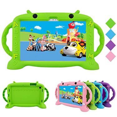 Imagem de CHIN FAI Capa infantil para Samsung Galaxy Tab A7 10,4 polegadas 2020 (SM-T500/T505/T507), capa protetora de silicone macio à prova de choque para crianças para Galaxy Tab A7 10,4 polegadas, versão