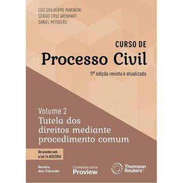 Imagem de Curso De Processo Civil - 2025 - Vol. 2