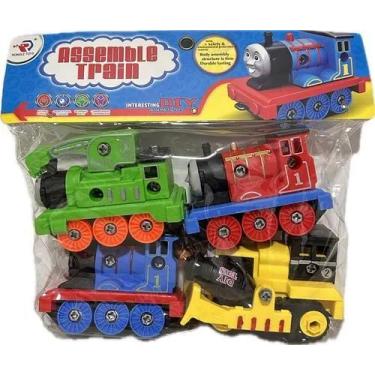 Imagem de Trem Thomas&friends Carrinho Monta Desmont Chave Acessórios - Toys