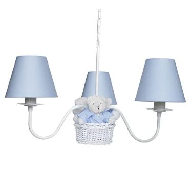 Imagem de Lustre 3L Toys Claro Ursinho Azul