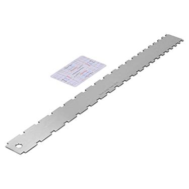 Imagem de Ação da Corda de Guitarra, Calibre, Altura do Régua Entalhada No Pescoço e Ferramenta de Medição de Pitch Com Escalas Claras para Guitarras Elétricas e Acústicas