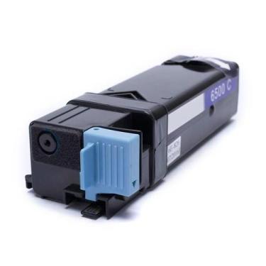 Imagem de Toner Compatível com Impressora Xerox Phaser 6500 6505 Ciano 2.5K 106R