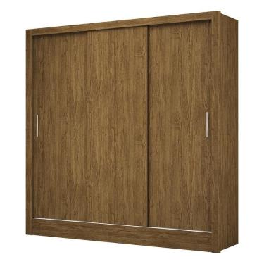 Imagem de Guarda Roupa Roupeiro Dubai 3 Portas De Correr 3 Gavetas Carioca Cinamomo