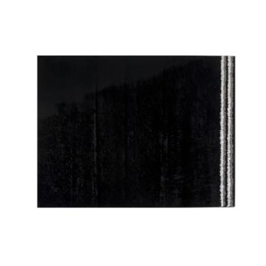 Imagem de Tapete 3,00x2,00 Grande Felpudo Peludo Sala Quarto Closet Shaggy Facil de Lavar Super Macio e Confortavel Antiderrapante 2x3m Cor Preto Com Listras