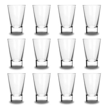 Imagem de Kit Jogo 12 Copos De Vidro 490ml Long Drink Caipirinha Casa Restaurante Hotel Buffet Bar