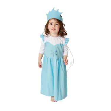 Imagem de Fantasia Infantil Rainha De Gelo Tamanho: 1