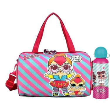 Imagem de Bolsa Porta Bola E Garrafa Térmica Pink Lol Surprise 17071