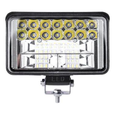 Imagem de Farol Milha Auxiliar 30led 90w 9v36v Retângulo Offroad 6500k - Briwax