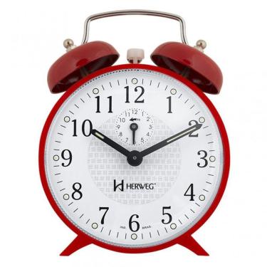 Imagem de Despertador Mecânico Vintage Retro Antigo Herweg 2206-044