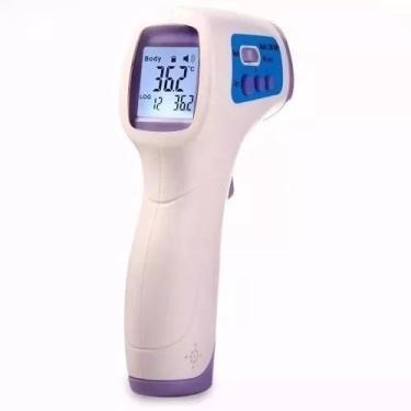 Imagem de Termometro Laser Digital Infravermelho Febre De Testa Bebe