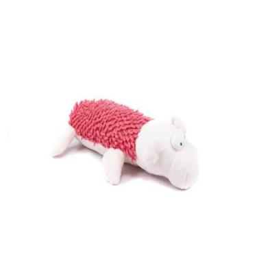 Imagem de Brinquedo Para Cachorro Pelúcia Porquinho Felpudo The Pets - The Pets 