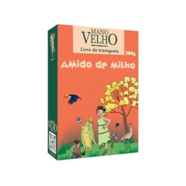 Imagem de Amido De Milho Não Trangênico Mano Velho Sem Glúten 200g