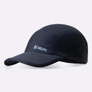 Imagem de Boné UV com Proteção Solar HUPI Sun Dry Preto, Preto