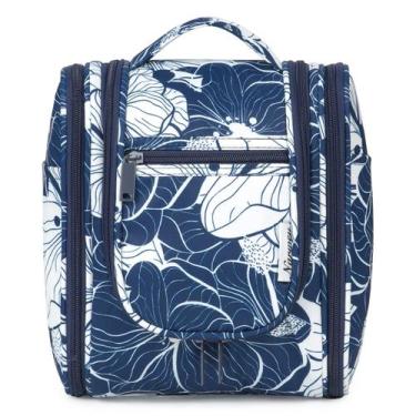 Imagem de Bolsa de higiene de viagem suspensa Narwey Cosmetic Organizer Blue