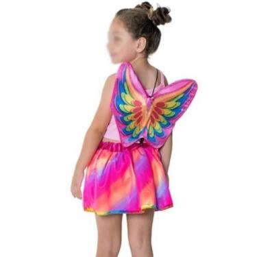 Imagem de Fantasia Infantil Fada Arco Tam G Carnaval Dia Das Bruxas - Toys