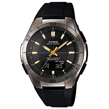 Imagem de CETOR DE ONDA CASIO (WVA-M640B-1A2JF) 6 MULTI BANDS SOLAR MASCULTOR JAPANESE MODELO DE Relógio Masculino ALIMENTADO 2014 JULY RELEASED