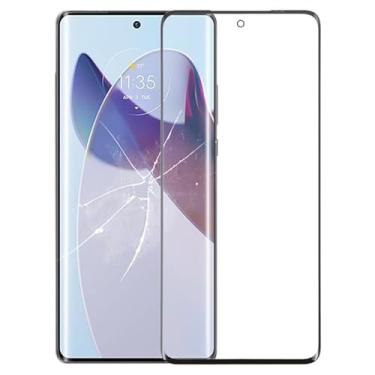 Imagem de YUNCHAO Acessórios telefônicos Lente de vidro externo da tela frontal com OCA opticamente claro adesivo Substituição do telefone celular