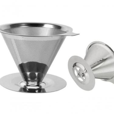 Imagem de Kit Filtro 101 E 103 Coador De Café Inox Reutilizável .