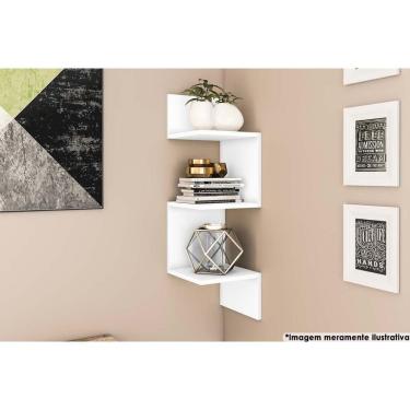 Imagem de Prateleira Quarto Casal Am 3079 Branco - Movelbento