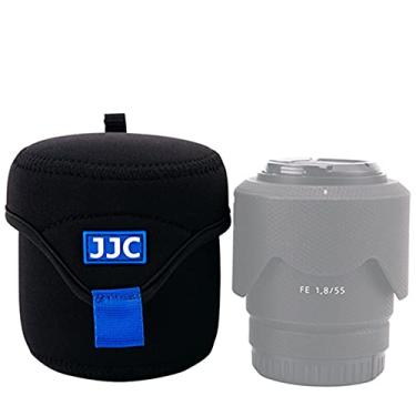 Imagem de JJC Bolsa Antichoque De Neoprene Para Lentes Câmeras Mirrorless Canon Rf 16 Mm 35 Fuji Xf 23 F1.4 56 F1.2 Sony Fe 50 F1.8 F2.8 28-70 E 10-18 18-135 Outras Abaixo 3,07" X (Dl)