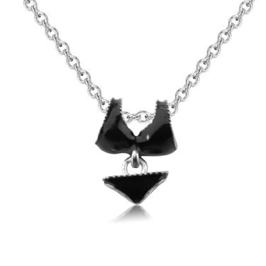 Imagem de AKTAP Colar inspirado no show de terror The R - Colar de horrores Show Joias com tema de filme de terror Mercadoria Musical Teatro Presentes para Amantes, Small, Aço inoxidável, Sem Pedra Preciosa