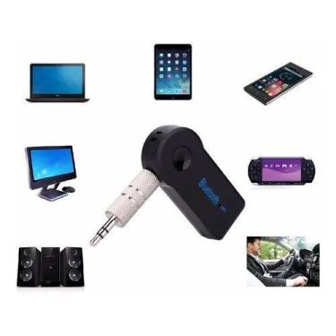 Imagem de Receptor Bluetooth Receiver P2 Musica Celular Para Som Carro - KING