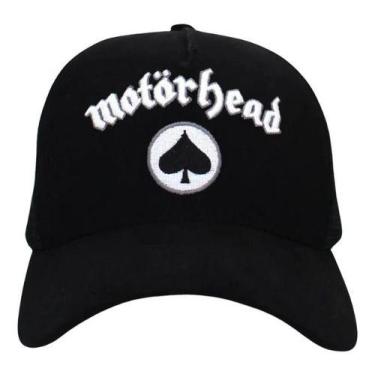 Imagem de Boné Oficial Bandas Consulado Do Rock, Preto, Motorhead, Un