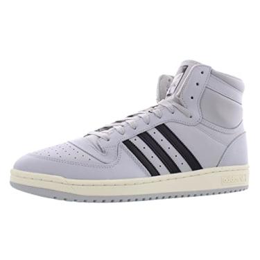 Imagem de adidas Originals Top Ten RB, Cinza dois/n cleo preto/branco creme, 7.5