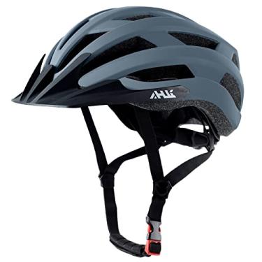 Imagem de Anharluka Capacete De Bicicleta De Estrada Para Jovens E Adultos, Capacete De Bicicleta De Montanha Ajustável Para Homens E Mulheres Com Viseira Removível, 2 Tamanhos Para Jovens, Crianças E Adultos