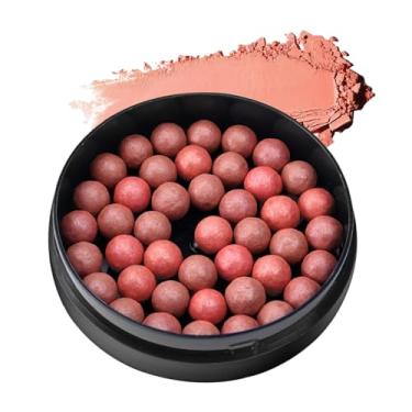 Imagem de Blush Creme para Pele Madura,Blush Facial Feminino | Bola Corretiva Leve e Natural Para Contorno Realçar Mulheres Viagem