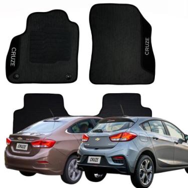 Imagem de Jogo Completo 3P Tapete Específico Personalizado Chevrolet Cruze 19 20