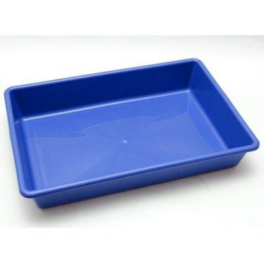 Imagem de Caixa De Areia Para Gato Bandeja Higiênica Aberta Sanitária - PET INJE